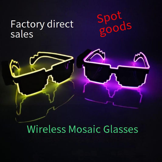 LED light glasses
