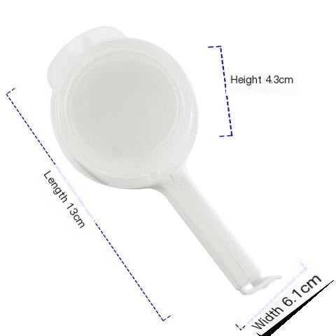 Multifunctional food sealing clip