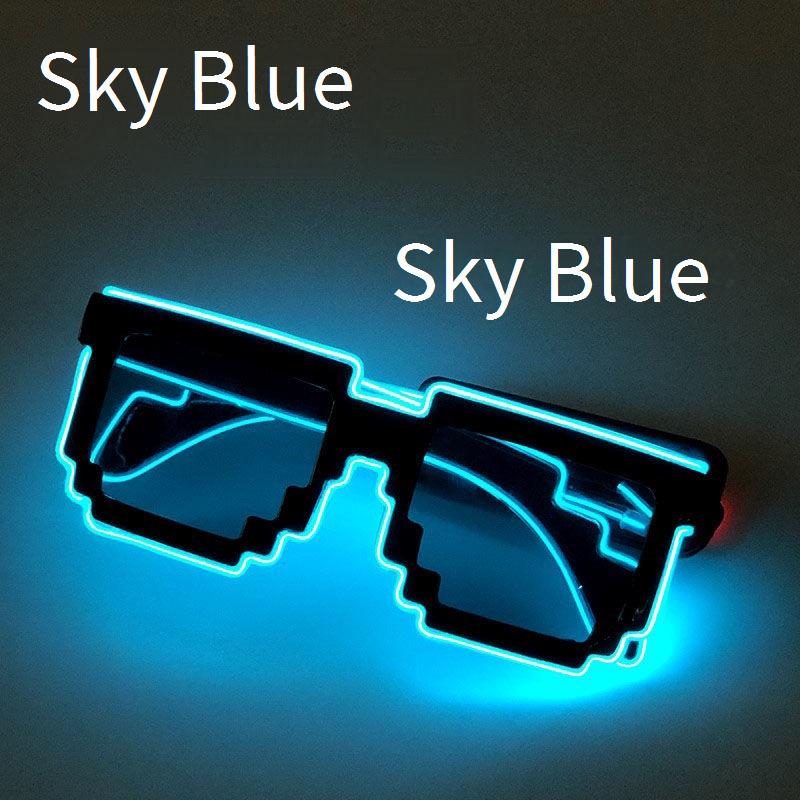 LED light glasses